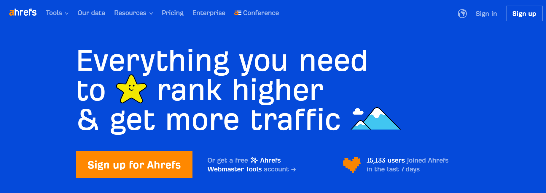 Ahrefs Website