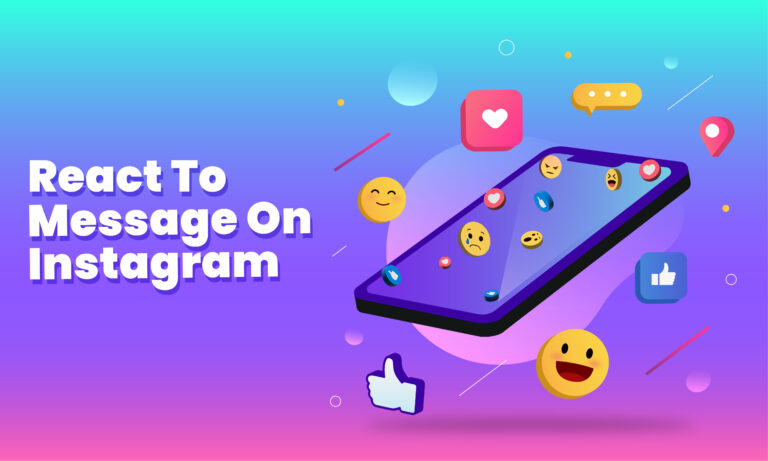 how to react to messages on instagram