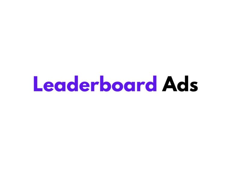 Leaderboard Ads