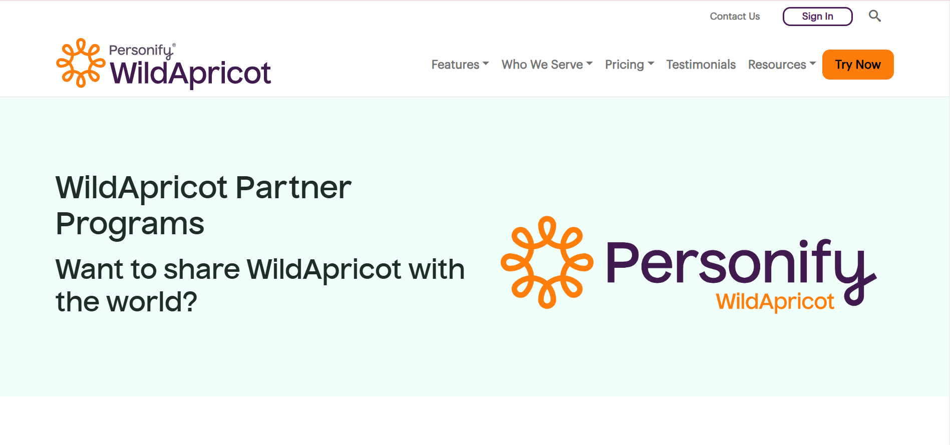 Wild Apricot Membership Website Affiliate Program