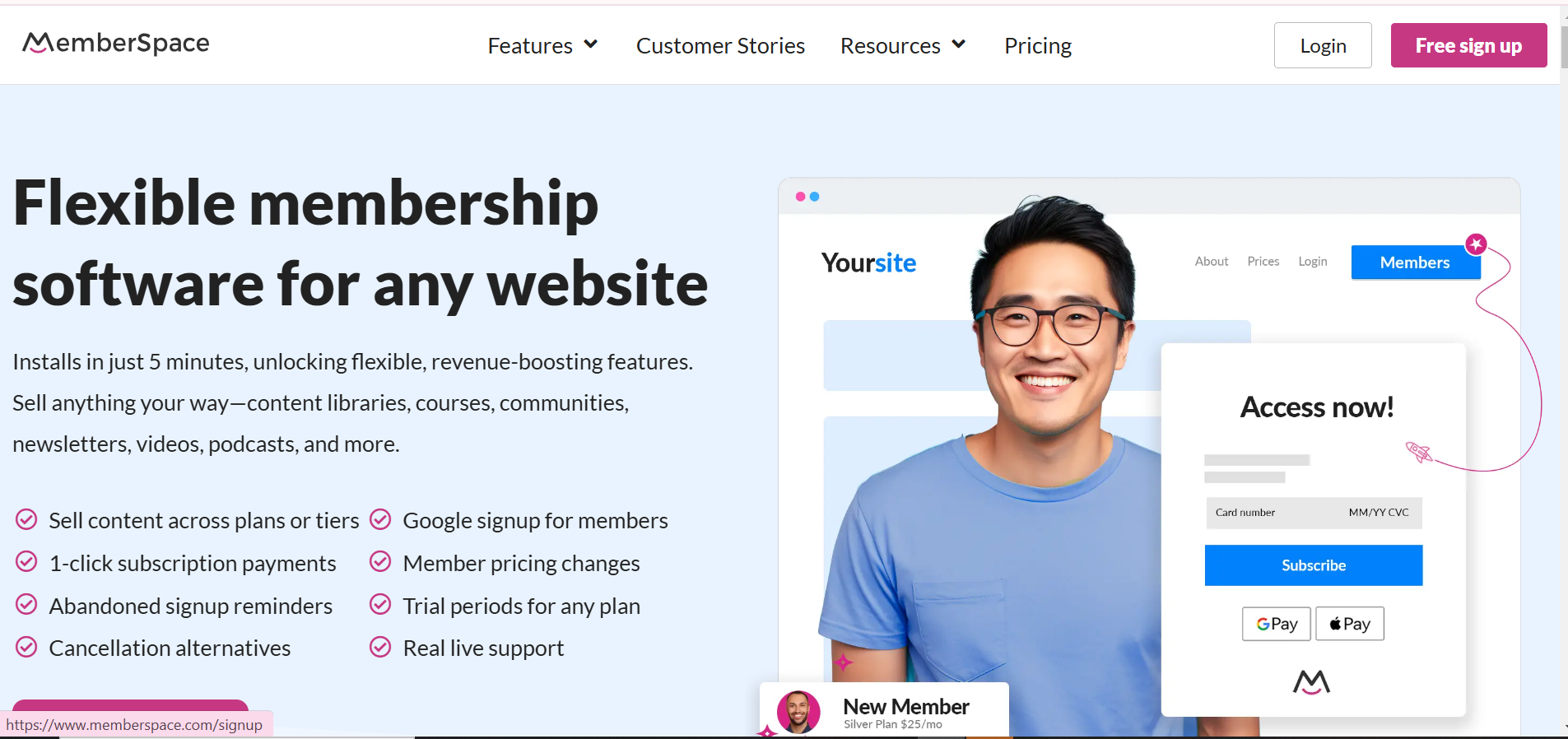 MemberSpace Membership Website Affiliate Program