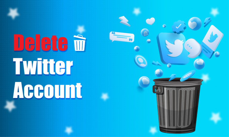 how to delete twitter account