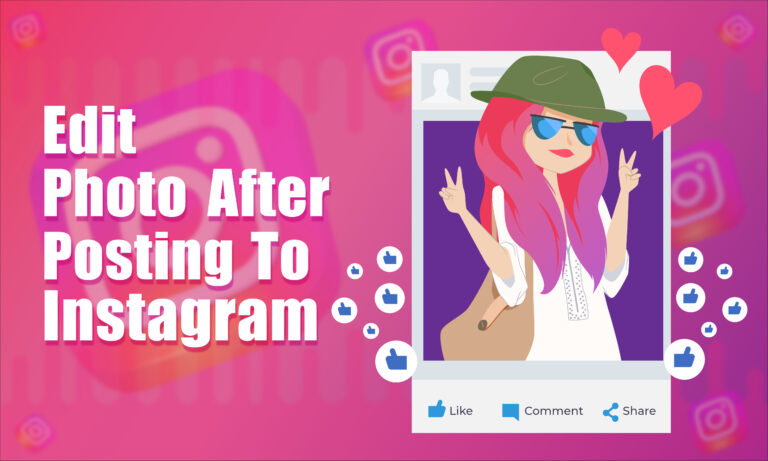 how to edit a photo after posting to instagram