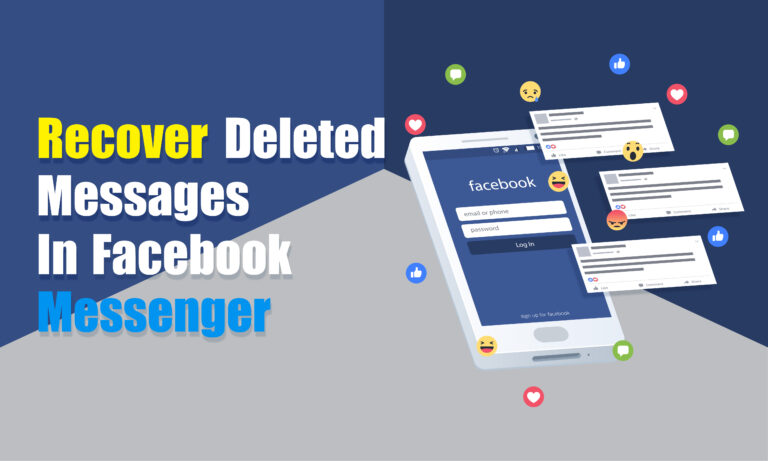 recover deleted messages in facebook messenger