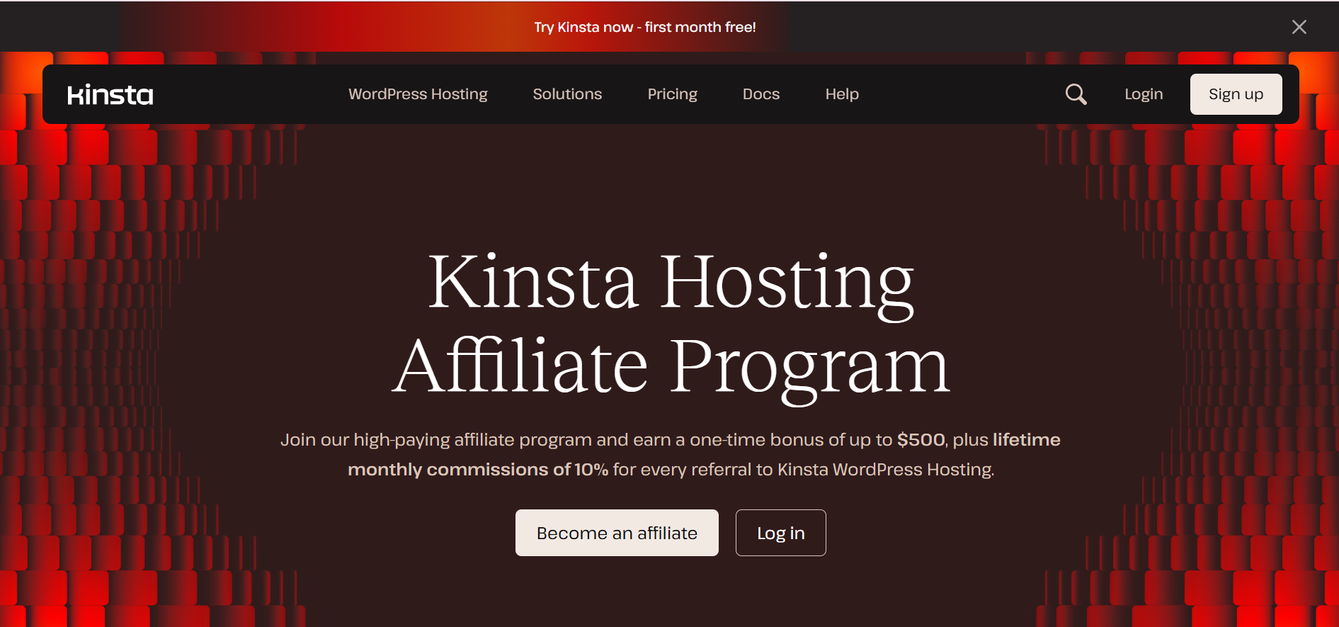 Kinsta Affiliate Program