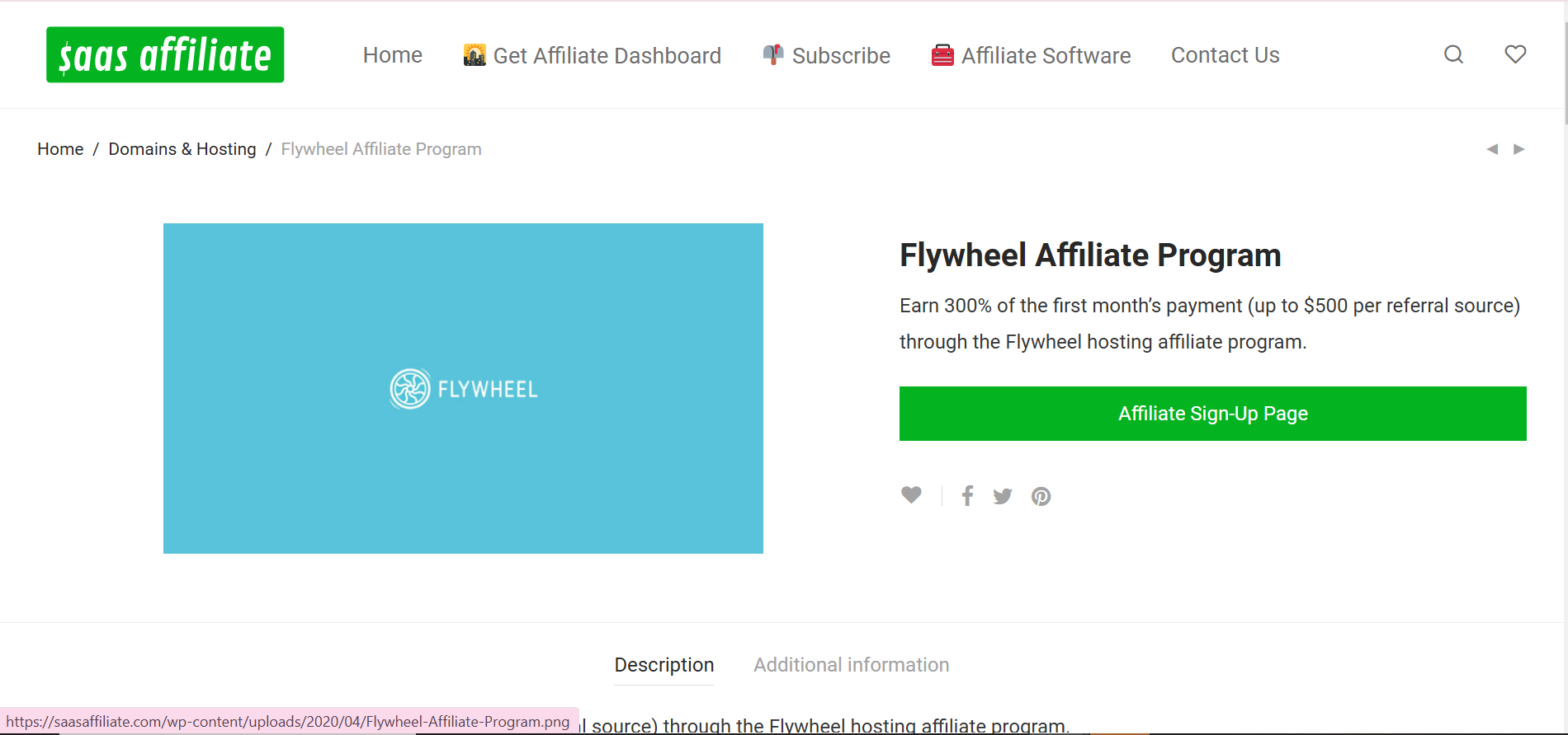 FlyWheel Affiliate Program