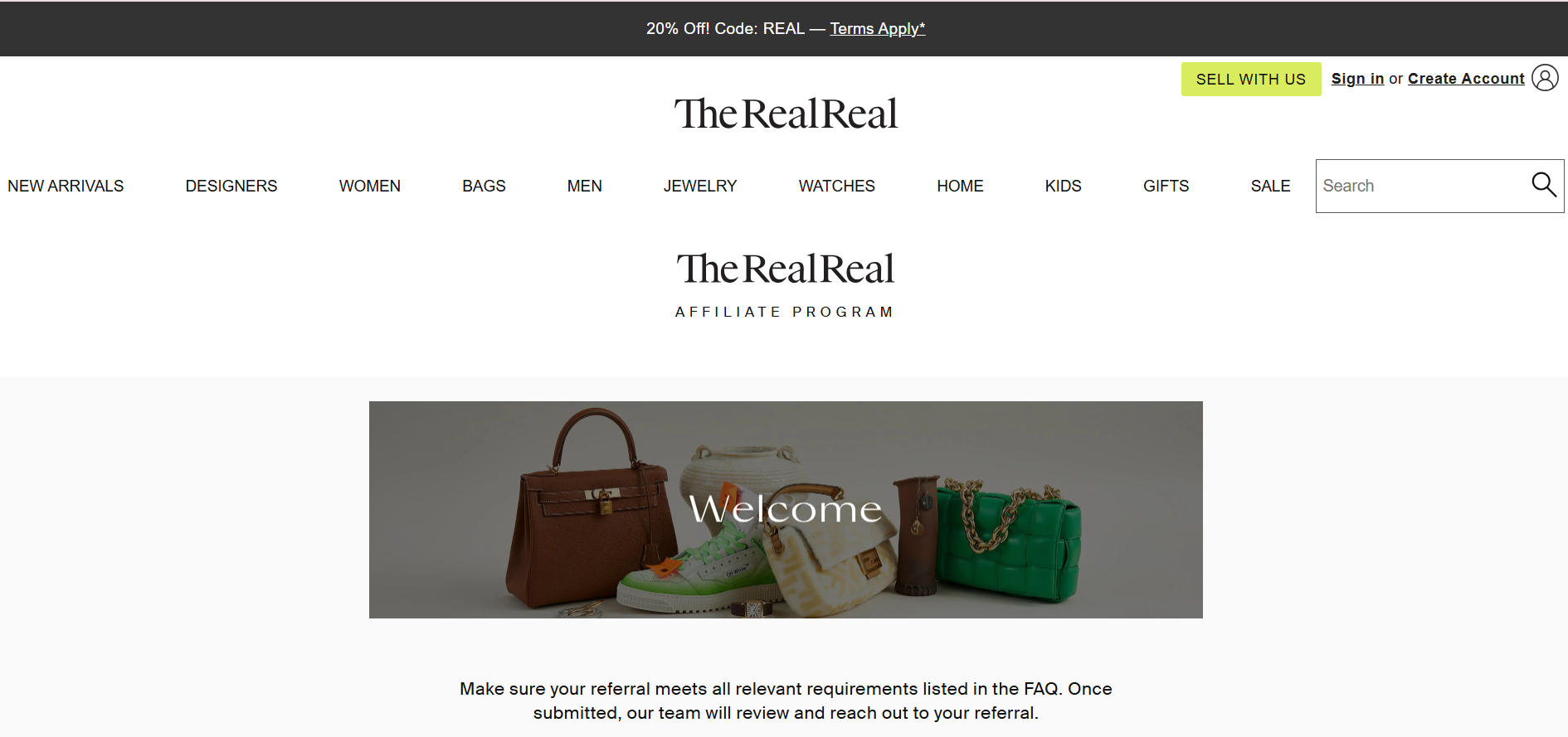 The RealReal Affiliate Program