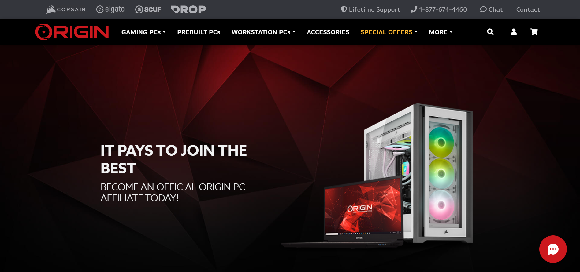 Origin PC Affiliate Program