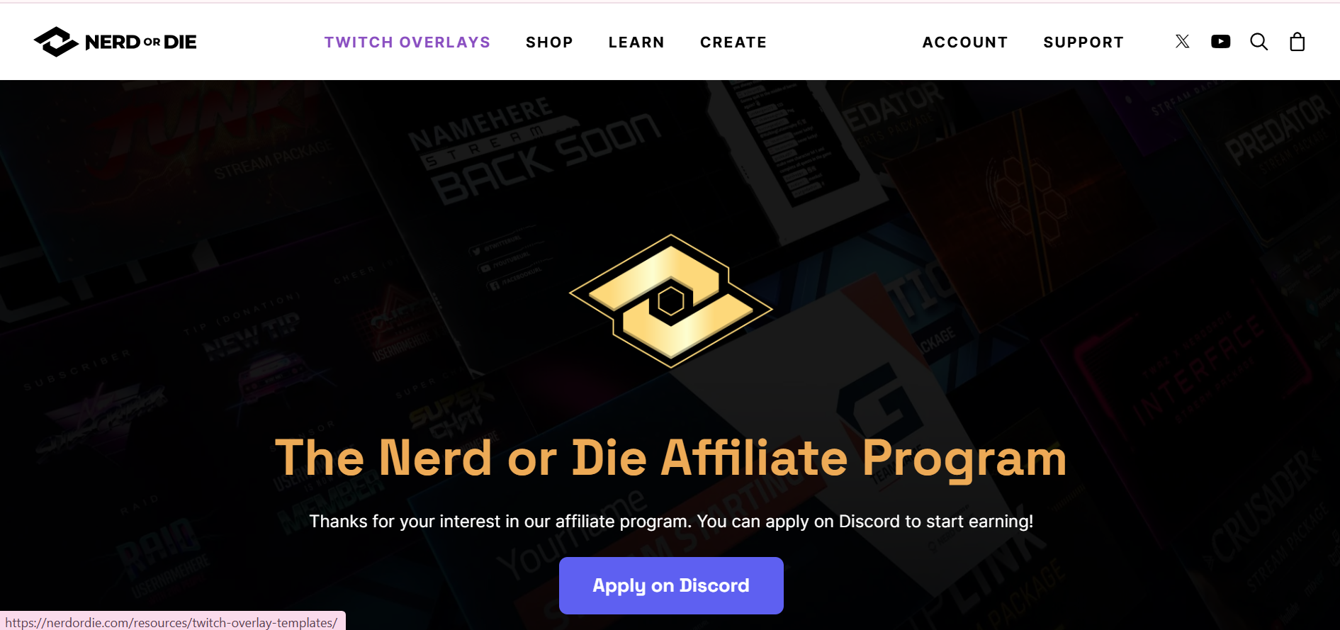 Nerd Or Die Affiliate Program