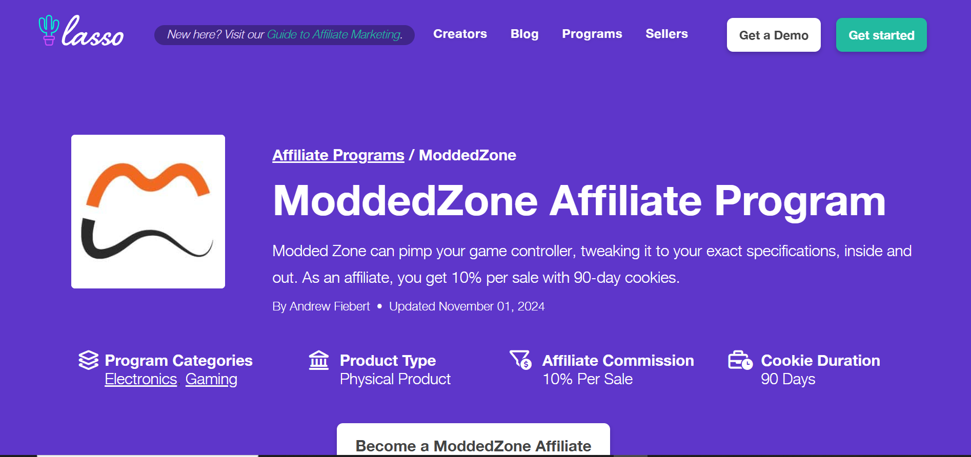 Modded Zone Affiliate Program