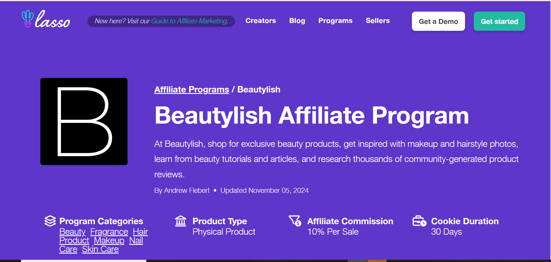 Beautylish Affiliate Program