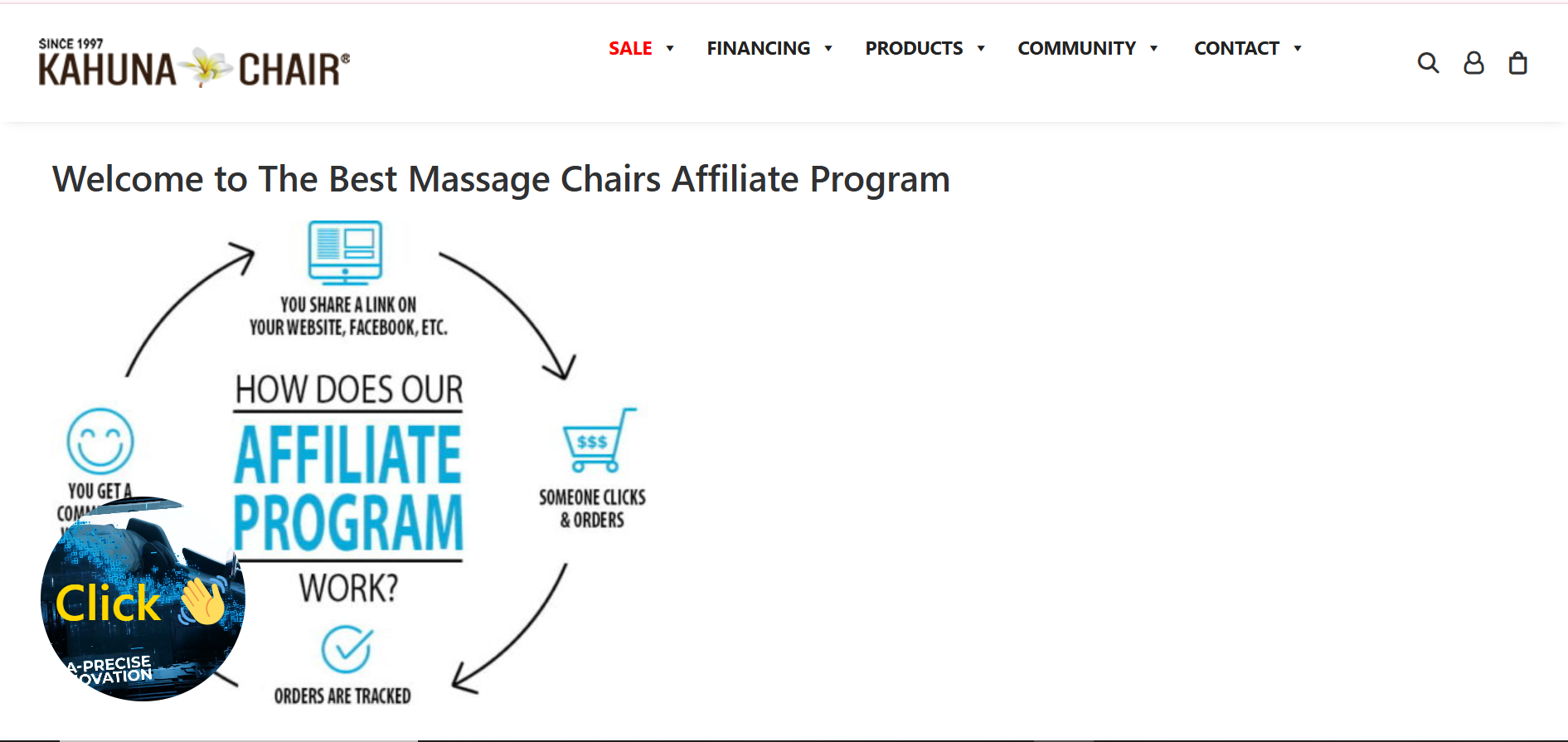 Kahuna Chair Affiliate Program