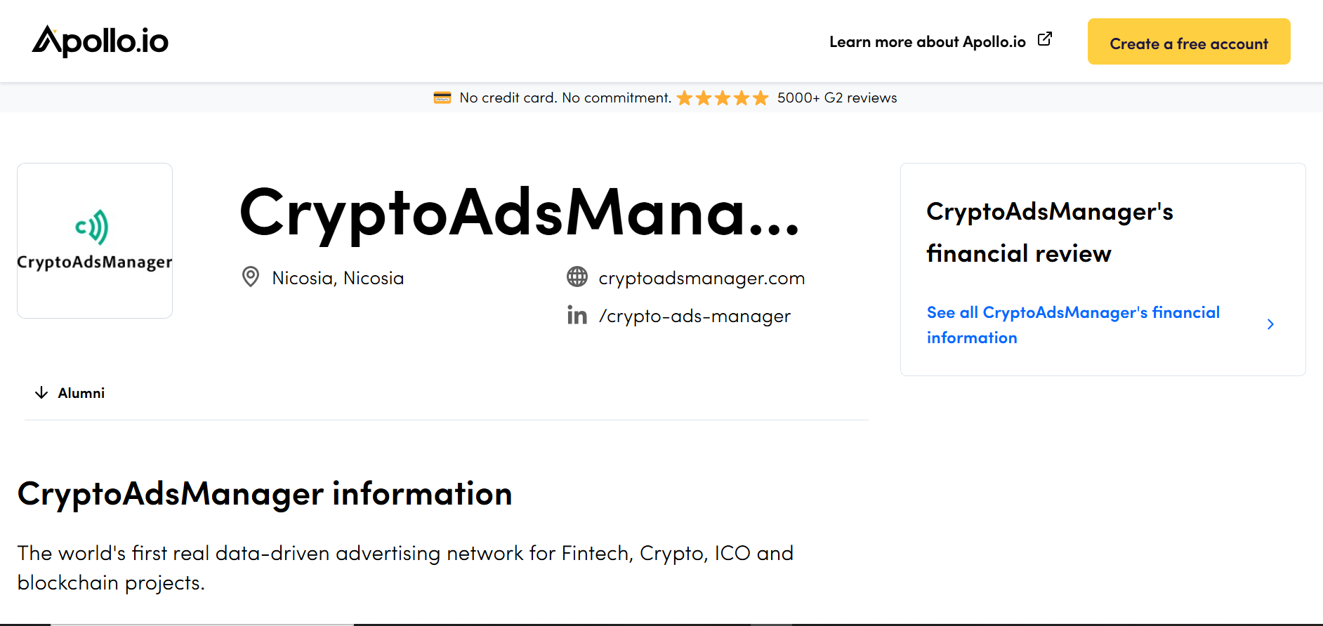 CryptoAdsManager