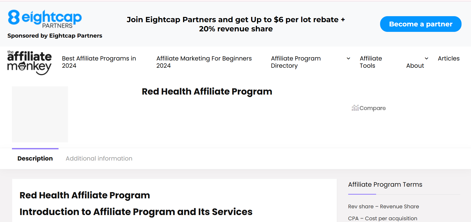 RedHealth Affiliate Program