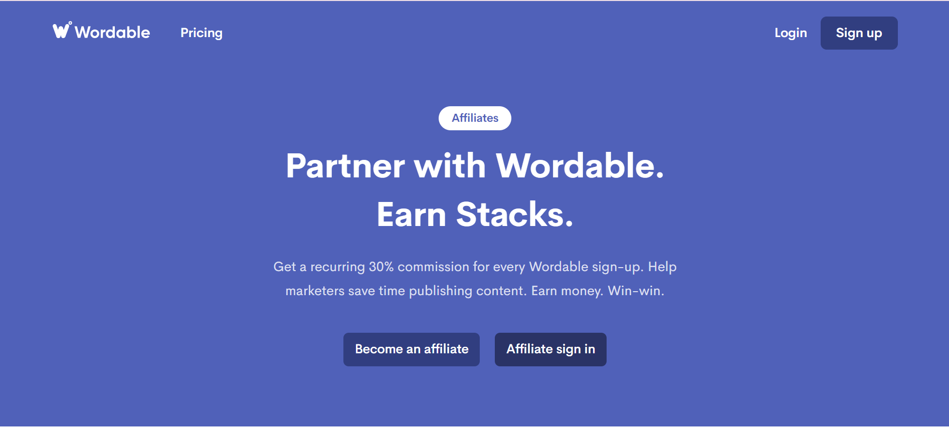 Wordable Affiliate Program