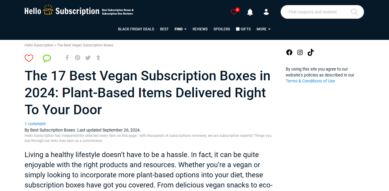 subscription