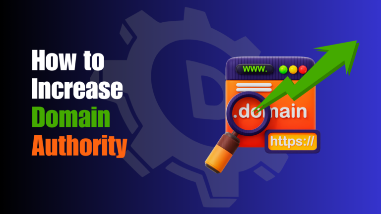 How to Increase Domain Authority